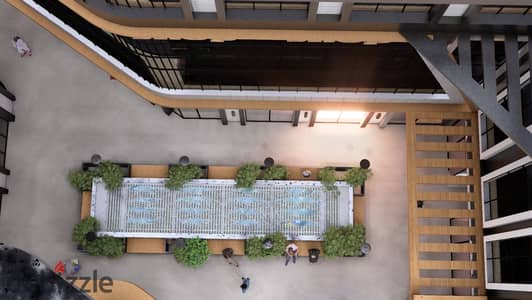 It is located in a prime spot within the strong Rikaz Mall in El Sherouk—situated on Gamal Abdel Nasser Axis, next to the Sodic East compound and oppo