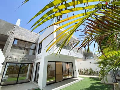 luxurious family house with garden for rent in cleopatra square compound sheikh zayed