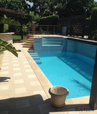 luxurious spacious townhouse with pool for rent in palm hills compound october