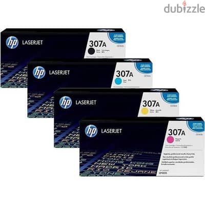 مجموعة أحبار أصلية للطابعة HP CLJ 5225 Genuine Cartridges (307A)