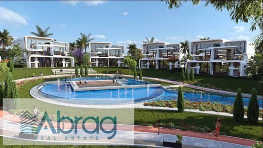 Best price 5% down payment villa for sale, + private pool fully finished, with 10-year installments, New Cairo, AMARA