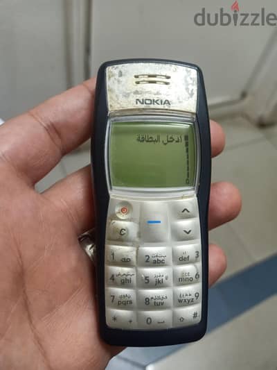 نوكيا 1100 فرلاندى الاصلى يعمل بحالة جيدة