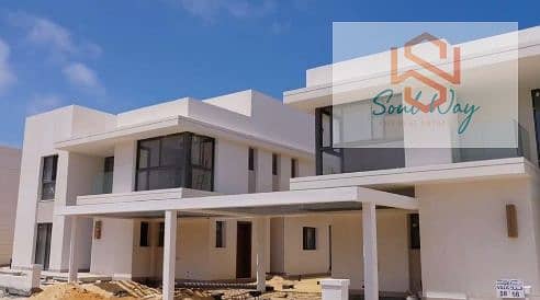 Prime Corner Town House for sale in Soul by Emaar, featuring a direct Lagoon View and fully finished,
