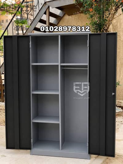 دولاب صاج محمل ٢ ضلفة