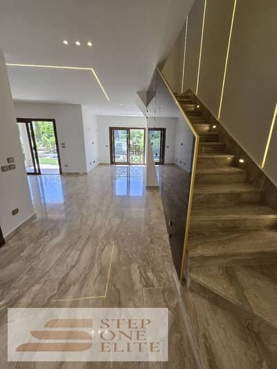 Villa for sale at an attractive price, high super deluxe, directly next to Sodic East - New Heliopolis