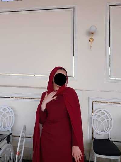 فستان سواريه بورجاندي