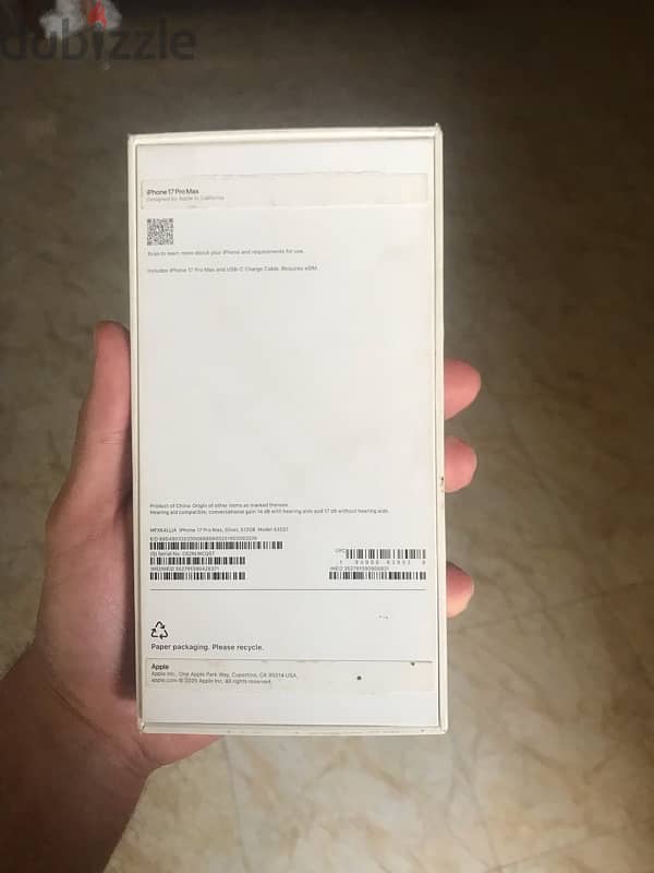 IPHONE 17 PRO MAX 512 GB NEW 2