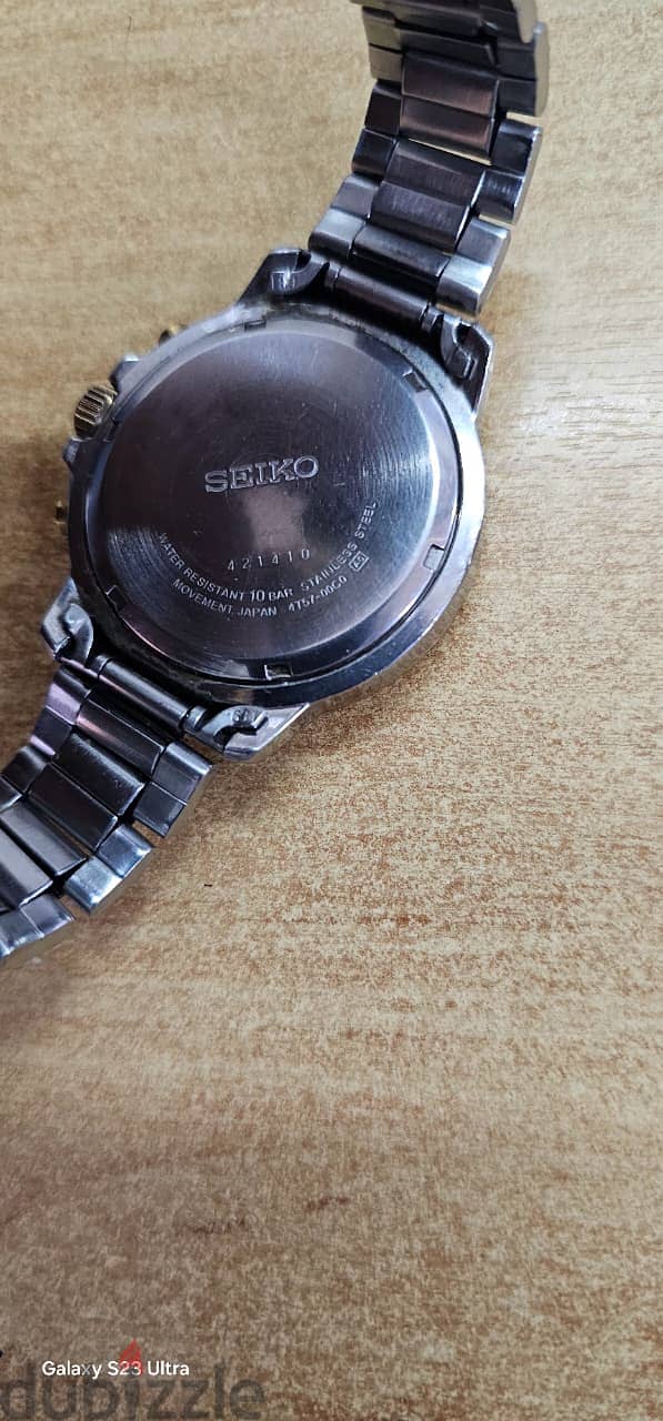 SEIKO chronograph 100m 1