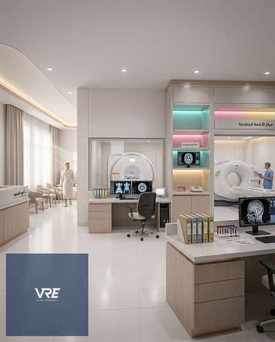 153-square-meter radiology center within the largest medical complex in East Cairo.