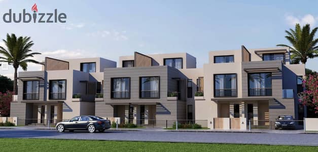Townhouse villa for sale in Garden Lakes Hyde Park Compound, 6th of October