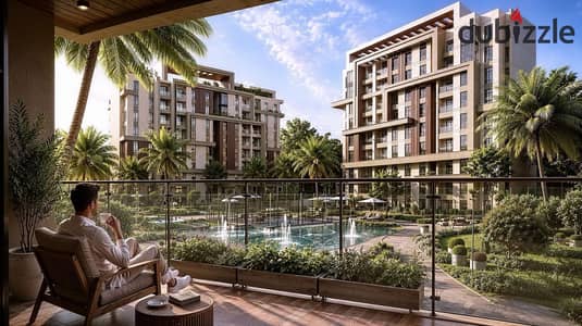 **Apartment for Sale in Janora Residence Compound – 100 sqm | Lagoon View | In the Heart of the New Administrative Capital | 10% Down Payment | Instal