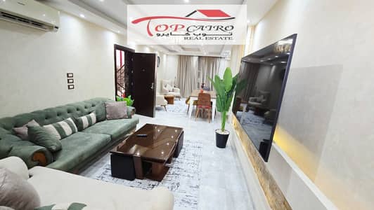 A luxurious, first-use apartment for rent in Madinaty B6.