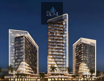 Administrative office 45 sqm in MU12, directly on Bin Zayed South Axis, facing the Green River and close to the CBD, Iconic Tower.