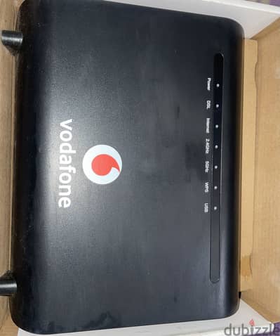 راوتر فودافون VDSL H188A بحالة الزيرو بالكرتونة والشاحن