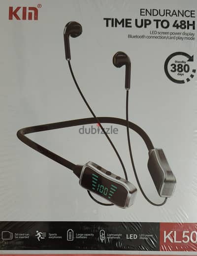 سماعة بلوتوث طوق kl50 (جمله)