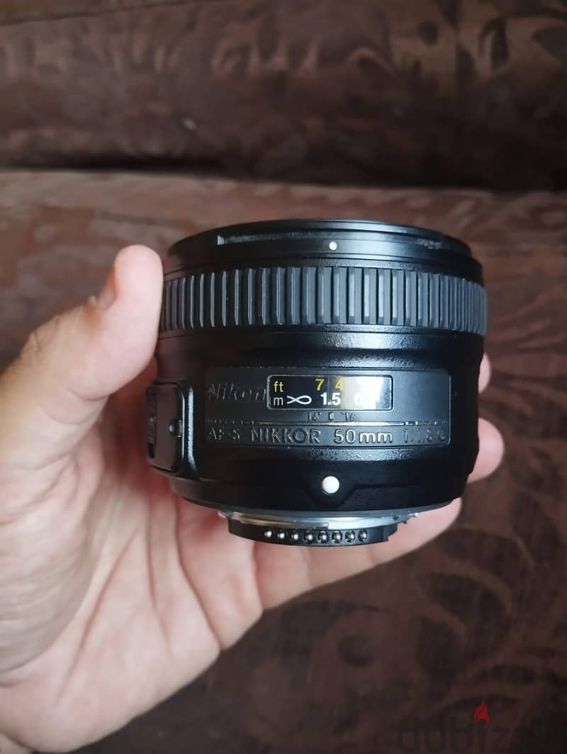 lens nikon 50m 1 8G 2
