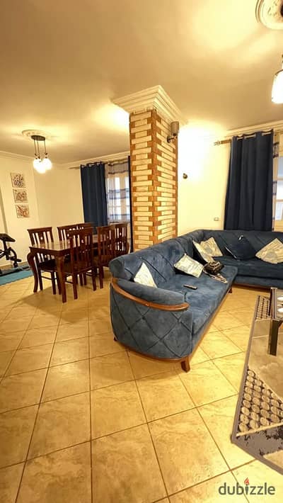 Available furnished apartment on Al-Masaha Street in Dokki