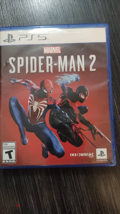 spiderman 2 ps5 disk used in perfect condition no scraches