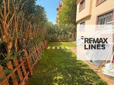 Wide view garden for sale in Madinaty immediate delivery distinctive site ultra super lux finishes
