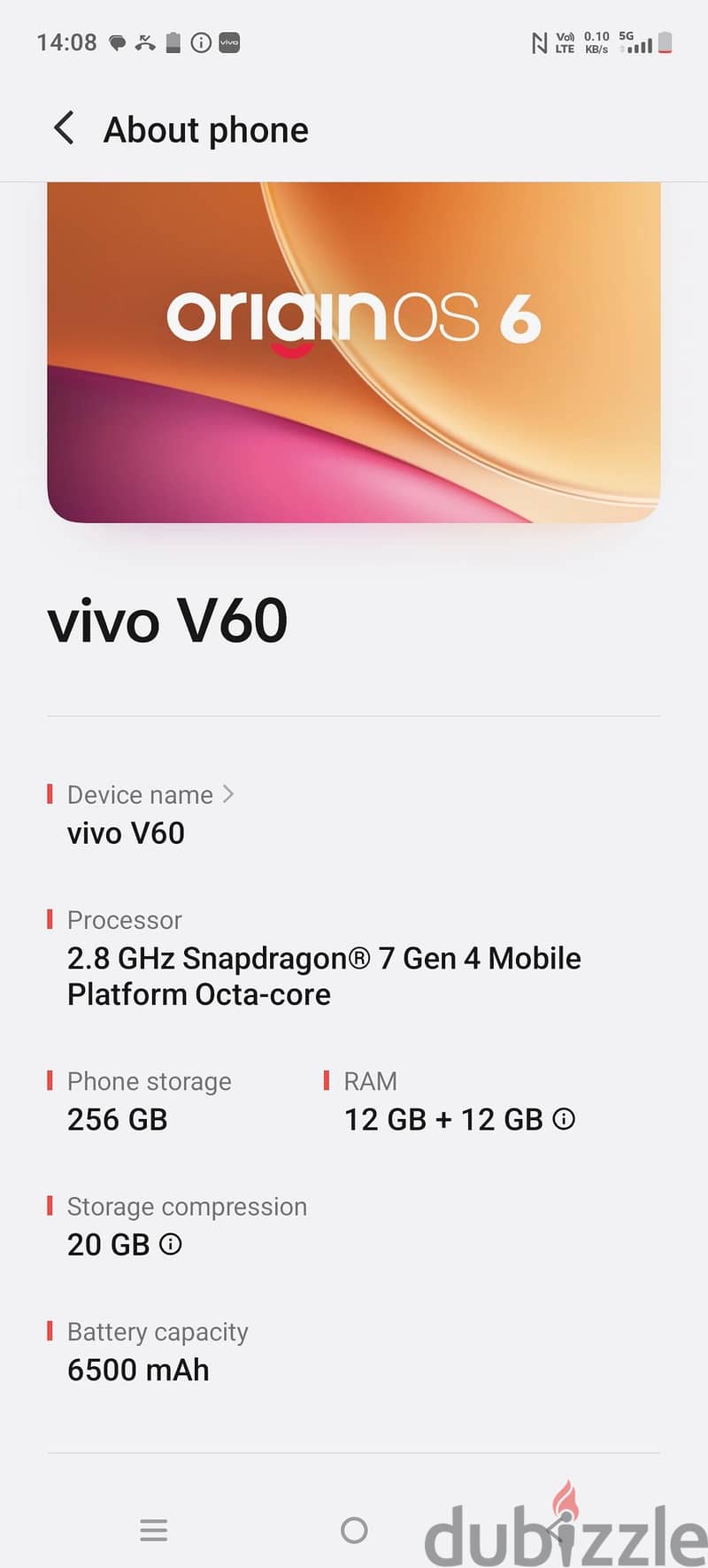 Vivo V60 1