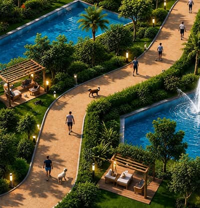 With only 10% down payment, you will own your apartment in the administrative capital in a prime location close to the most important main axes with comfortable payment systems extending up to 10 years in a compound with complete services.