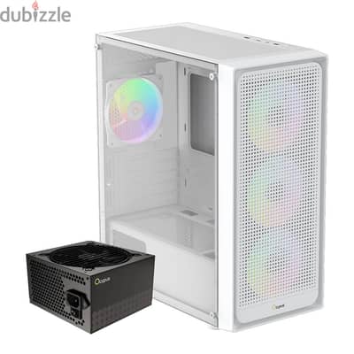 White Gaming PC | RTX 3070 + Ryzen 5 5600X | تجميعة جيمينج