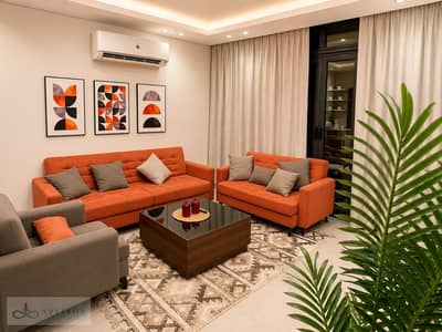 Furnished Apartment for Rent | Azad New Cairo | Ground Floor with Garden