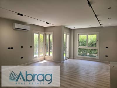 For Rent: 115 sqm ground-floor apartment (includes kitchen and A/C units) in Mountain View iCity October compound.