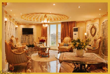 شقه  مفروشه كالقصر vip فى المهندسين  للايجار