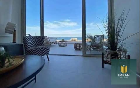 Chalet for sale—immediate delivery—in the North Coast (YOUD resort by Al Ahly Sabbour, near Ras El Hekma). 50% discount for cash payments; installment