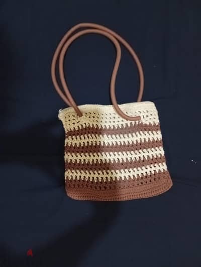 شنطة كروشيه هاند ميد (Handmade) مميزة
