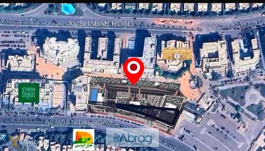 محل للبيع الشيخ زايد على شارع رئيسى بجوار سعودى وامام حدائق المهندسين مول هيفين