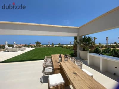 Finished Standalone chalet sea view in  Marsa Baghush Sidi Heneish Next to AlMazah Bay & Silver Sands