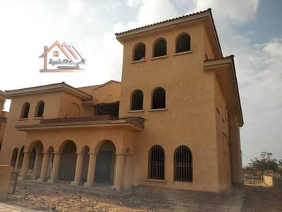 Villa for sale model A wide view garden semi-finished best model in the vg2