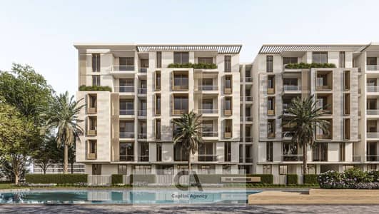Fully finished apartment for sale in New Cairo, The Mornings compound, near Al Yasmin, with a 5% down payment and installments over the longest paymen