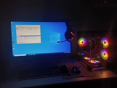 سيت اب كامل جاهز (RTX 4060 Ti + شاشة وملحقات) بحالة الزيرو