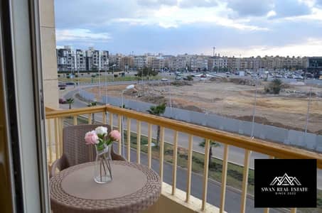 Luxury 70m² Fully Furnished Hotel Apartment in Central Sheikh Zayed | 2 Beds, 2 Balconies & Direct Sky Ramp Views | Next to The Gate & Seoudi | 3.3M.