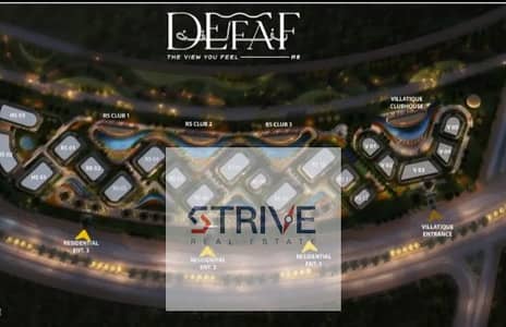 With Discount 15%, 15% down payment and installment over 12 years on a penthouse Prime Location Open View direct on land scape and water features