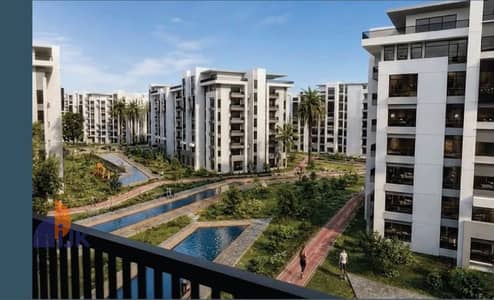 A great deal on a 152 sqm ground floor apartment with a garden, directly overlooking the landscape, in the heart of the New Administrative Capital.