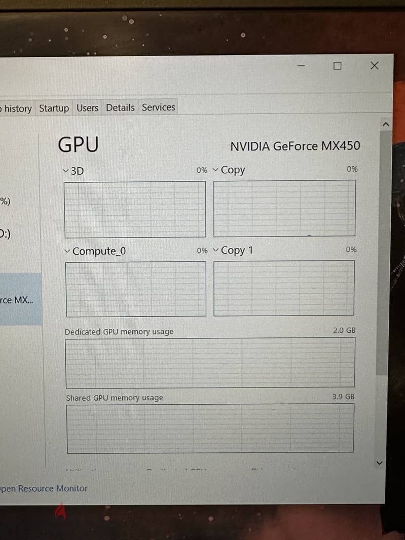 Dell latitude 5520 NVIDIA 2GB 6