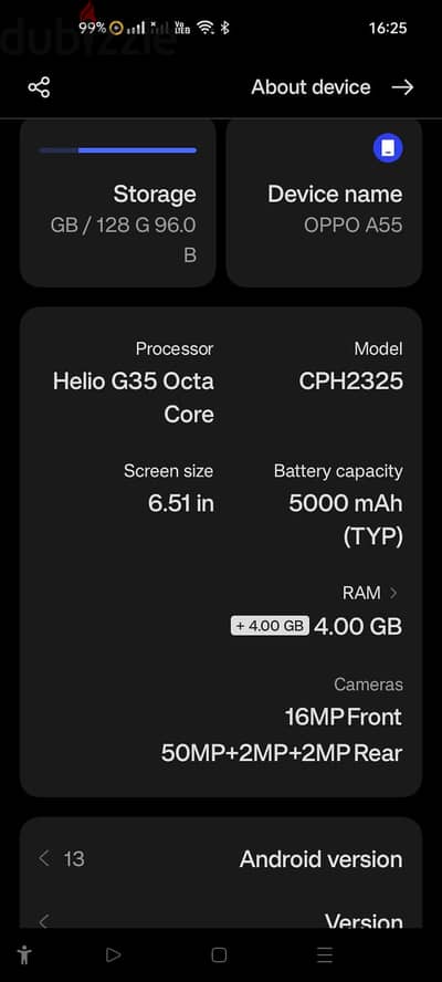 OPPO A55
