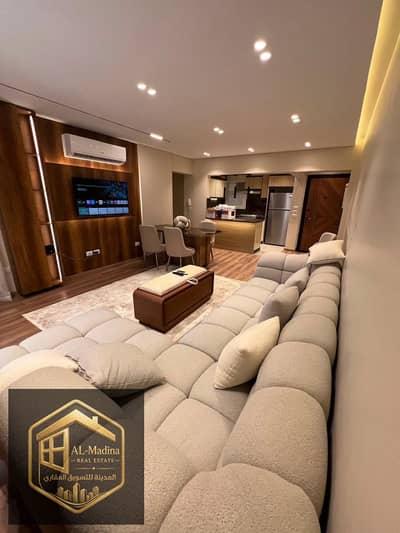 Apartment for rent, first residential, fully finished and furnished hotel in Al-Rehab