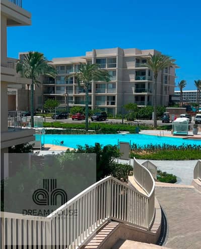 Ground Chalet with Private Garden & Marina Views for Rent in Marassi Marina North Coast