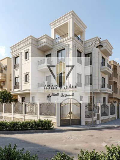 Villa separate for sale at the cheapest price in Villas of the National Defense in the Fifth Settlement next to the South Academy, the Purple, the Narcissus, and the Jasmine villas