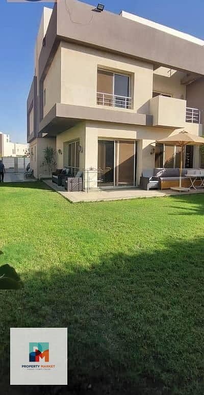 Twinhouse For Sale in The Square Compound – Fifth Settlement | Direct Lake View