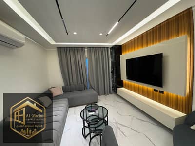 Apartment for rent, first residential, fully finished and furnished hotel in Al-Rehab