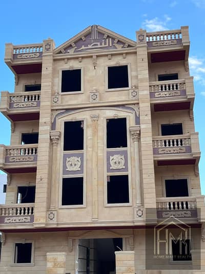 Apartment for sale 180 meters in the distinguished neighborhood of Badr City, immediate handover, half finishing