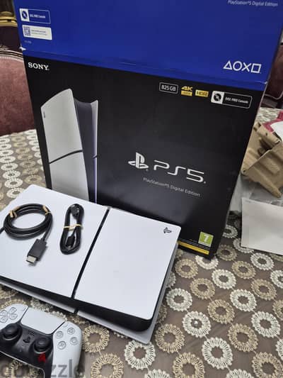 PS5 Slim Digital Edition 825GB - Like New (Used Only 10 Days)