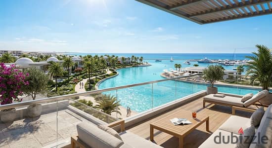 شاليه 133م² في C1 | Lagoon View | North Facing | تقسيط 12 سنة