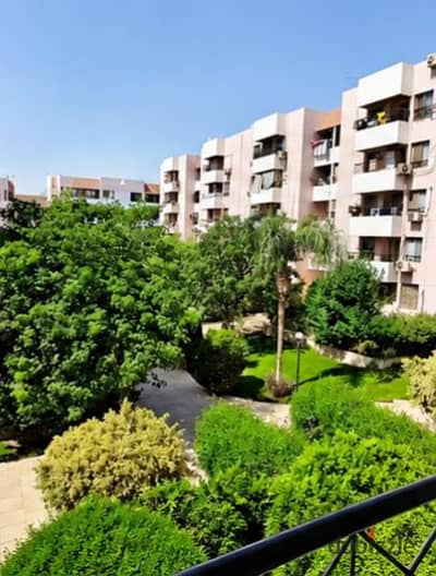 For Sale in El Rehab – 108 sqm Apartment  First Floor with Garden View